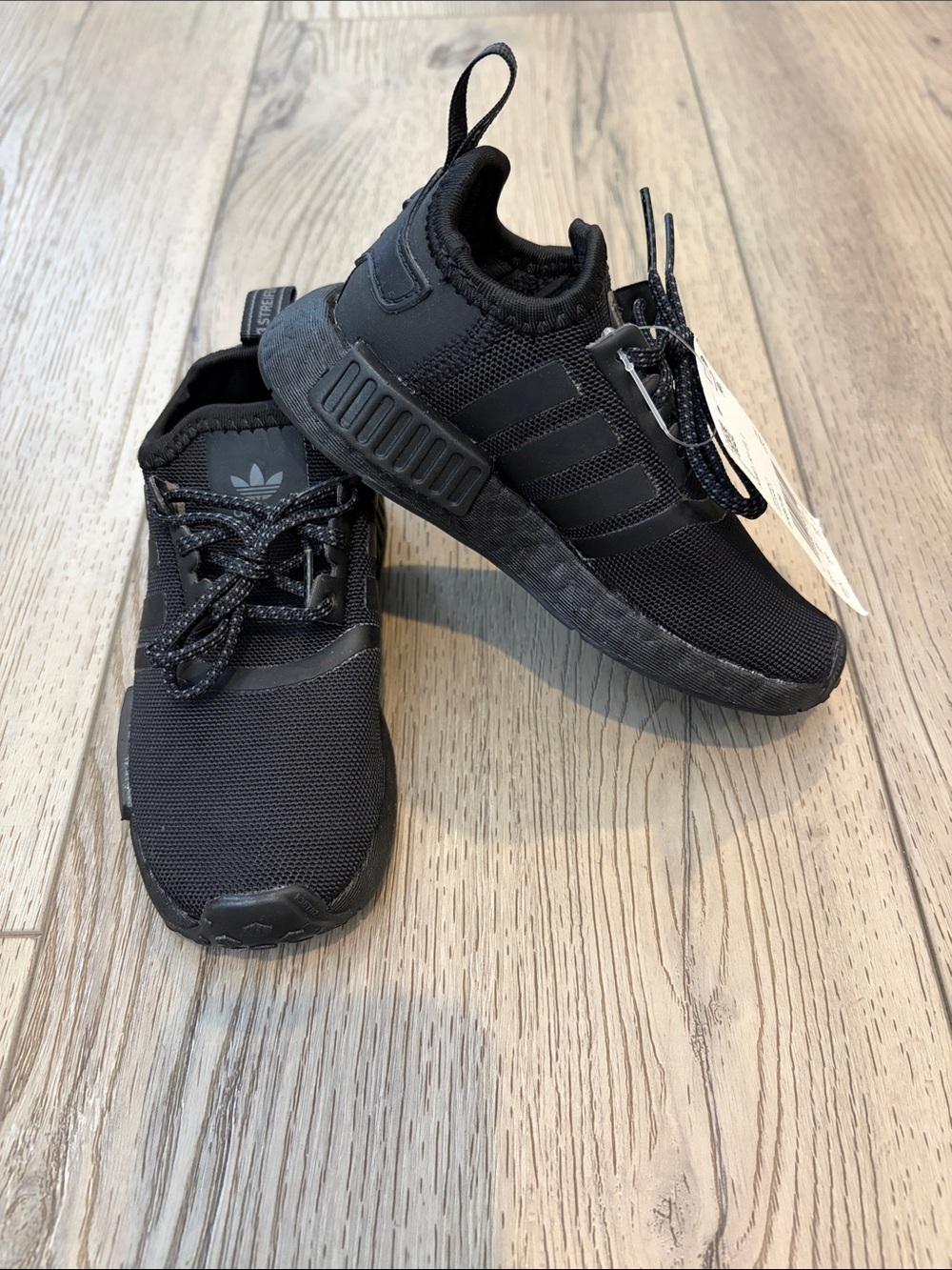 adidas Kids Black MND Athletic Sneakers
